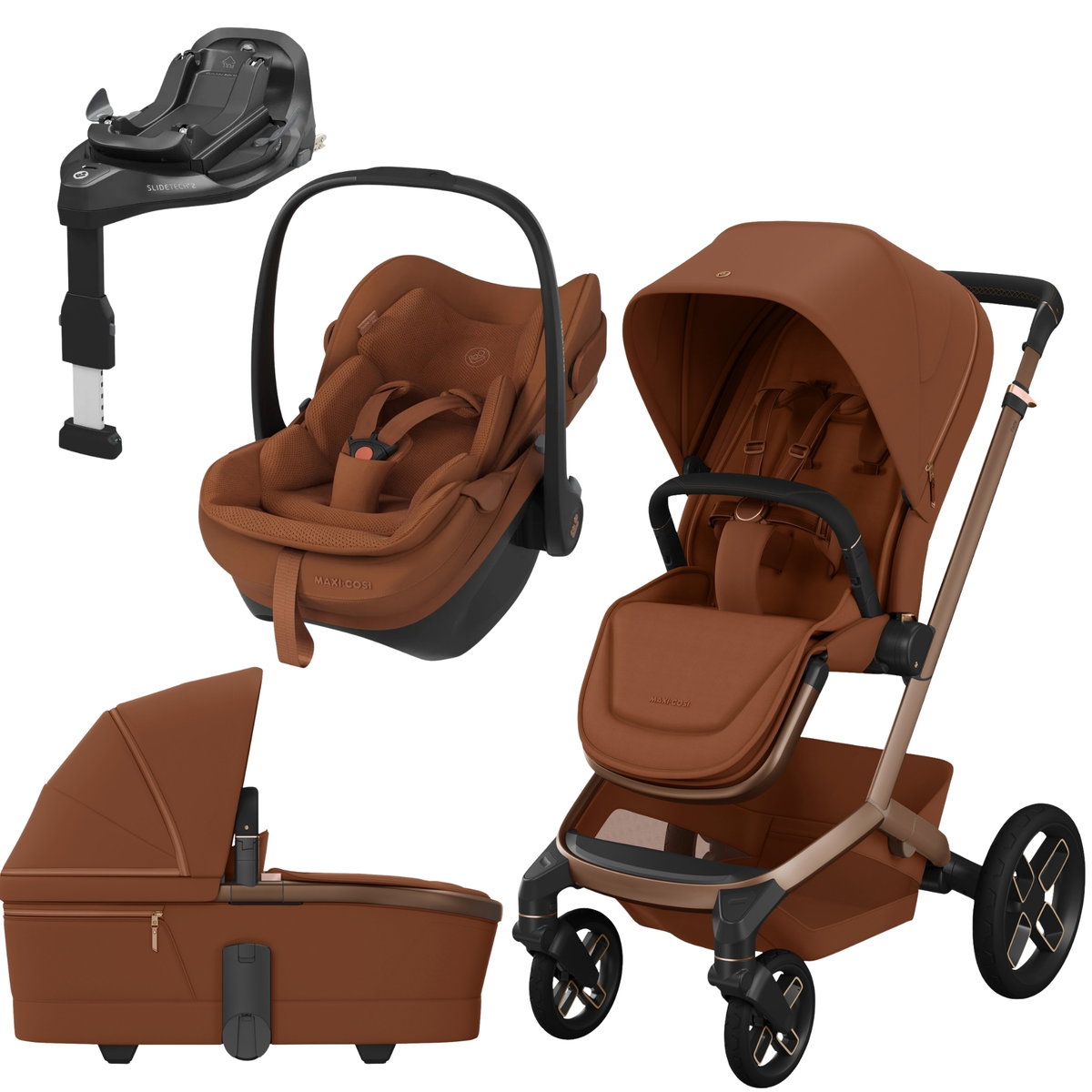 Maxi-Cosi Fame 4in1 Set mit Pebble Slide Pro kaufen | 4mybaby