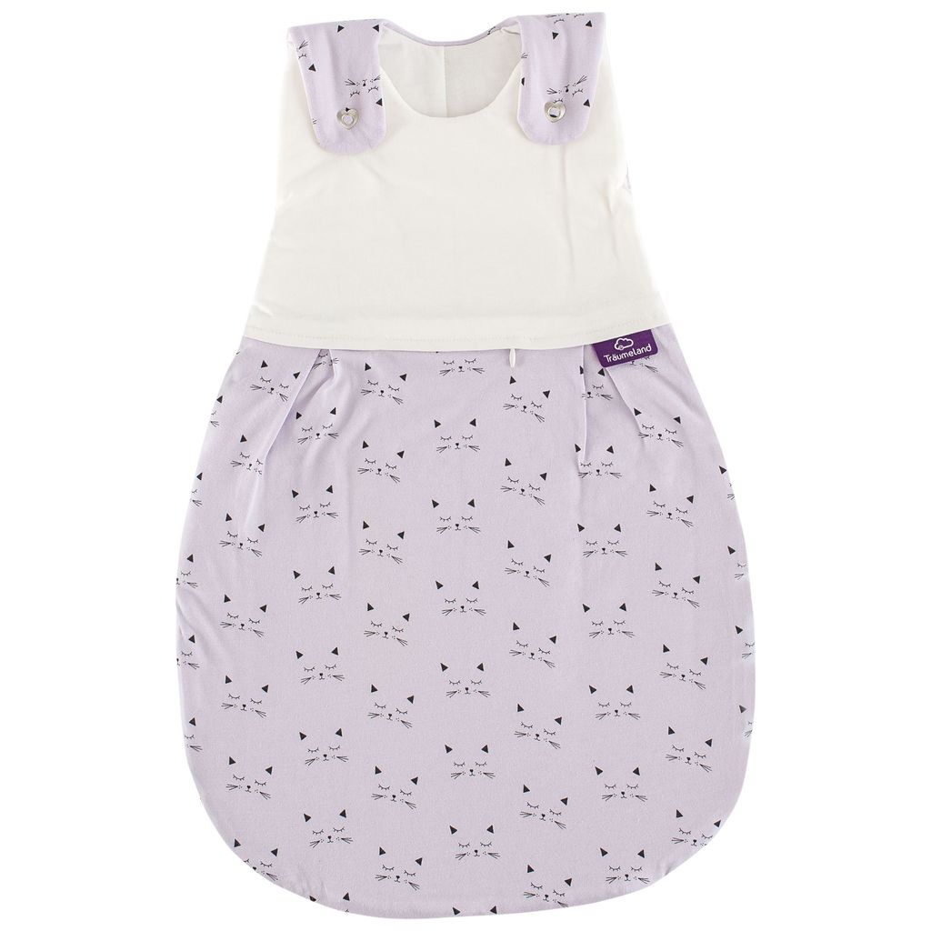 Product Image for Träumeland Lovely Sleeping Bag Cuddly cat Size 50/56