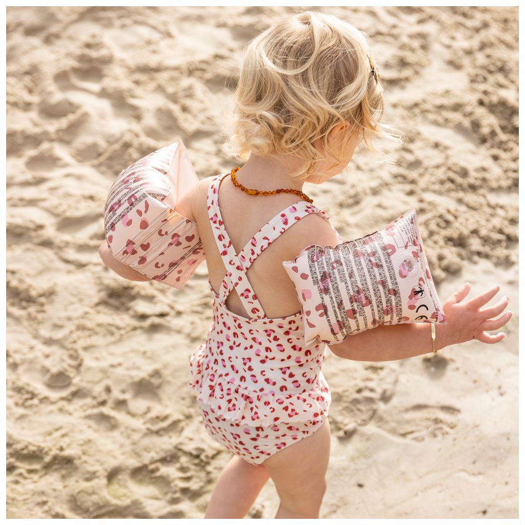 Maillot De Bain Une Pièce Fille - Protection UV 50+, Polyester Recyclé, Séchage Rapide