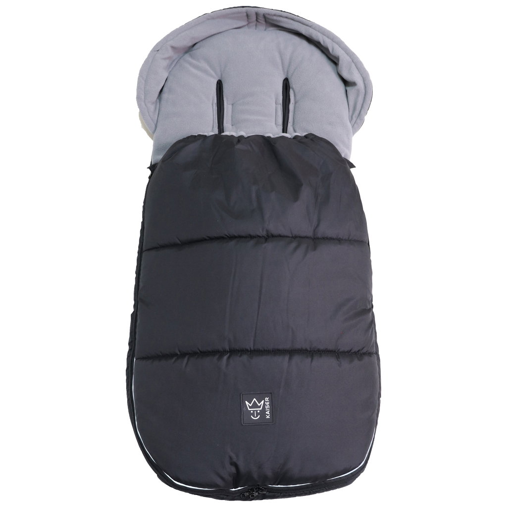 Kaiser Kinderwagen Fußsack LUKKY Navy – Abnehmbares Oberteil, Wind- Und Wasserabweisend – Passend Für Joie & Andere Kinderwagen