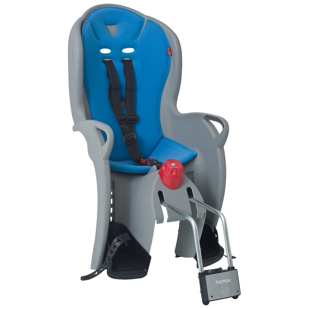 Siège Enfant Hamax Caress Pour Vélo – Fixation Verrouillable, Dossier Inclinable 20°, Pour Enfant De 9 Mois à 22 Kg, Design Primé Red Dot