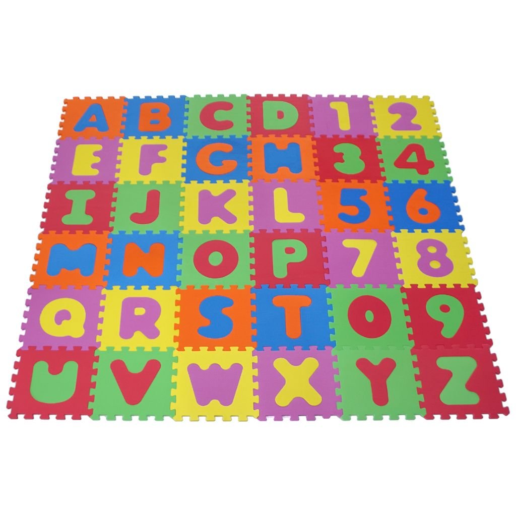 Knorrtoys Puzzle Mat Alphabet and Numbers