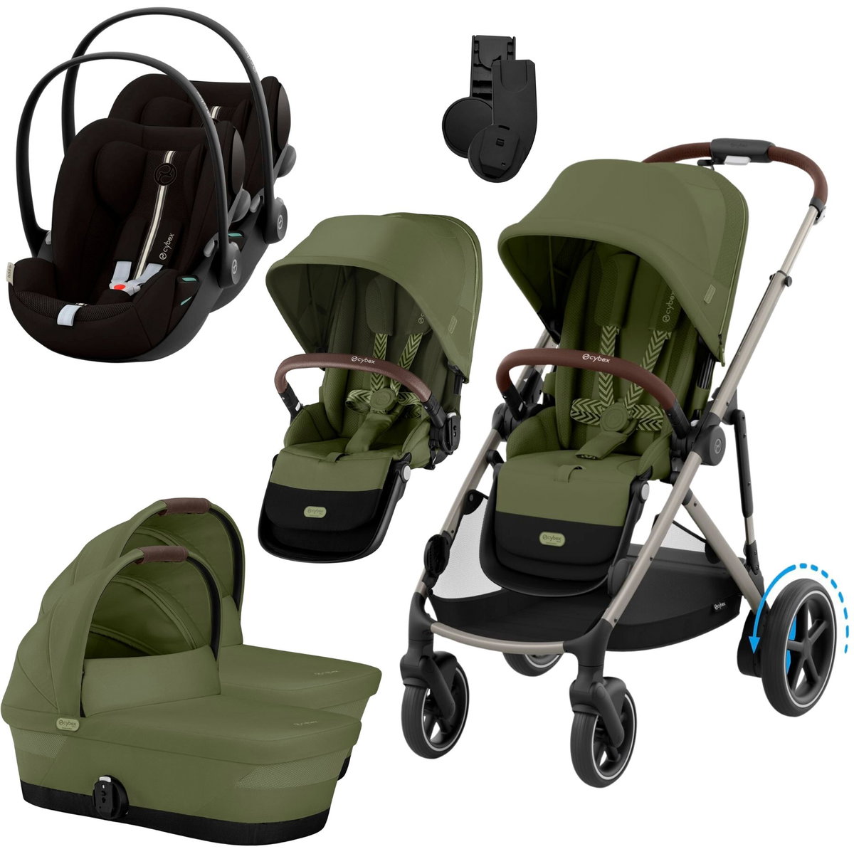 CYBEX eGazelle S Zwillinge 3in1 Kinderwagen kaufen | 4mybaby
