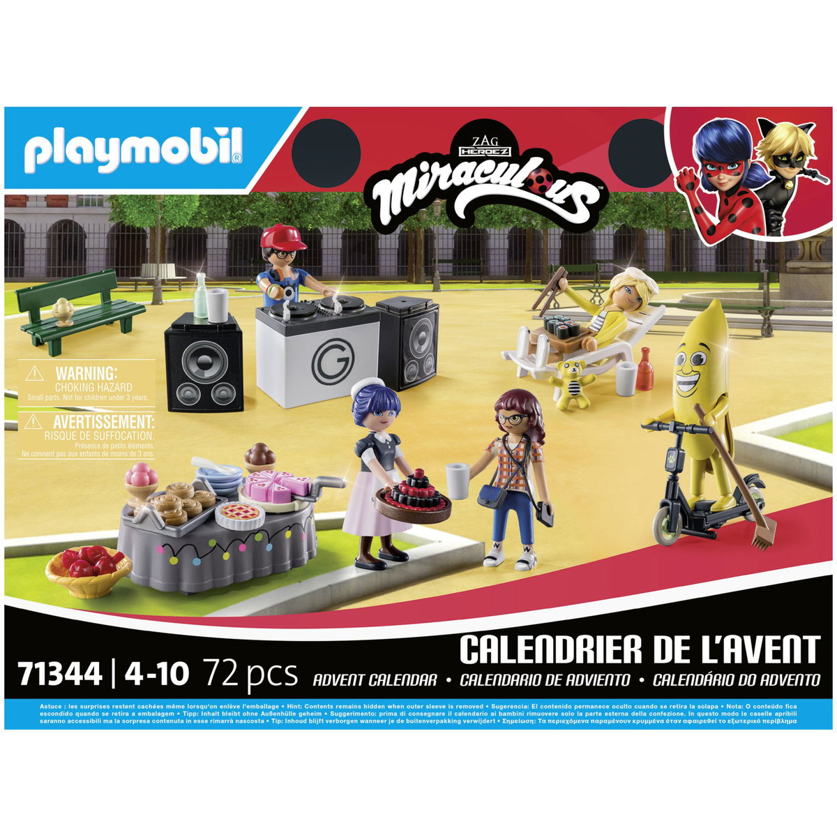 PLAYMOBIL Miraculous Advent Calendar Picnic in Paris - Buy