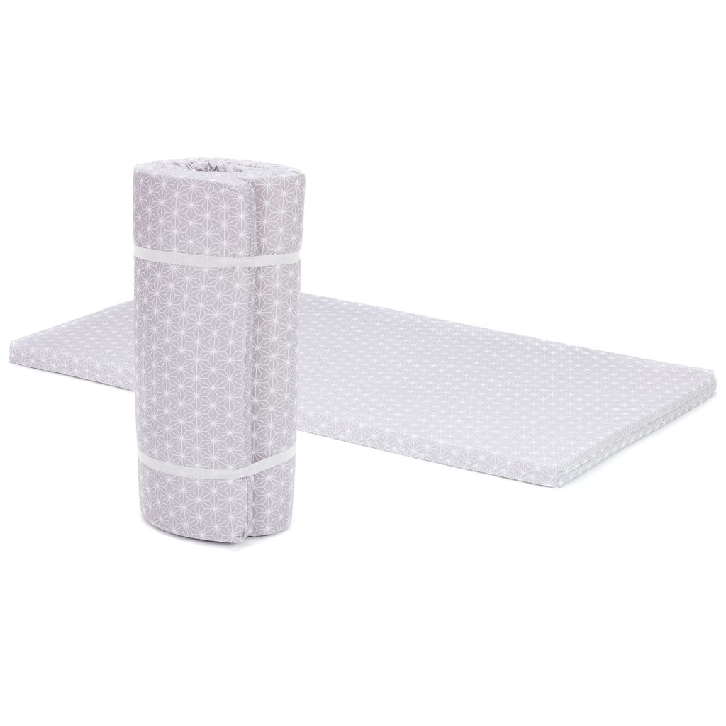 Product Image for materasso per lettino da viaggio fillikid arrotolato cube grey
