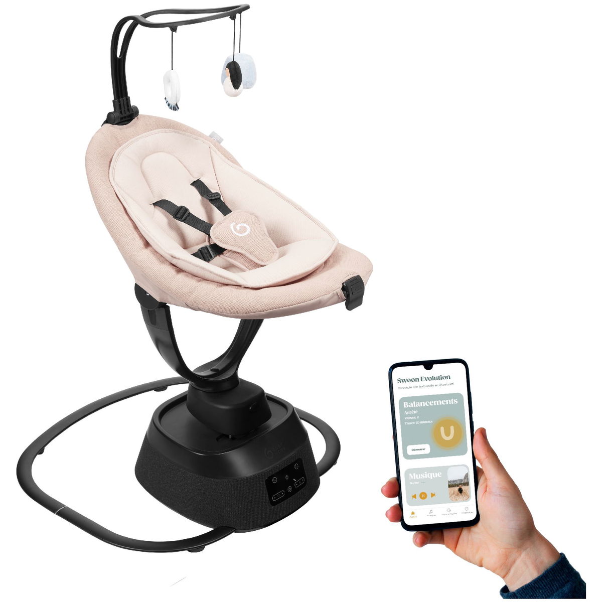 m-mamu　0218 Elektrische Babywippe 4moms mamaRoo 5 jetzt kaufen