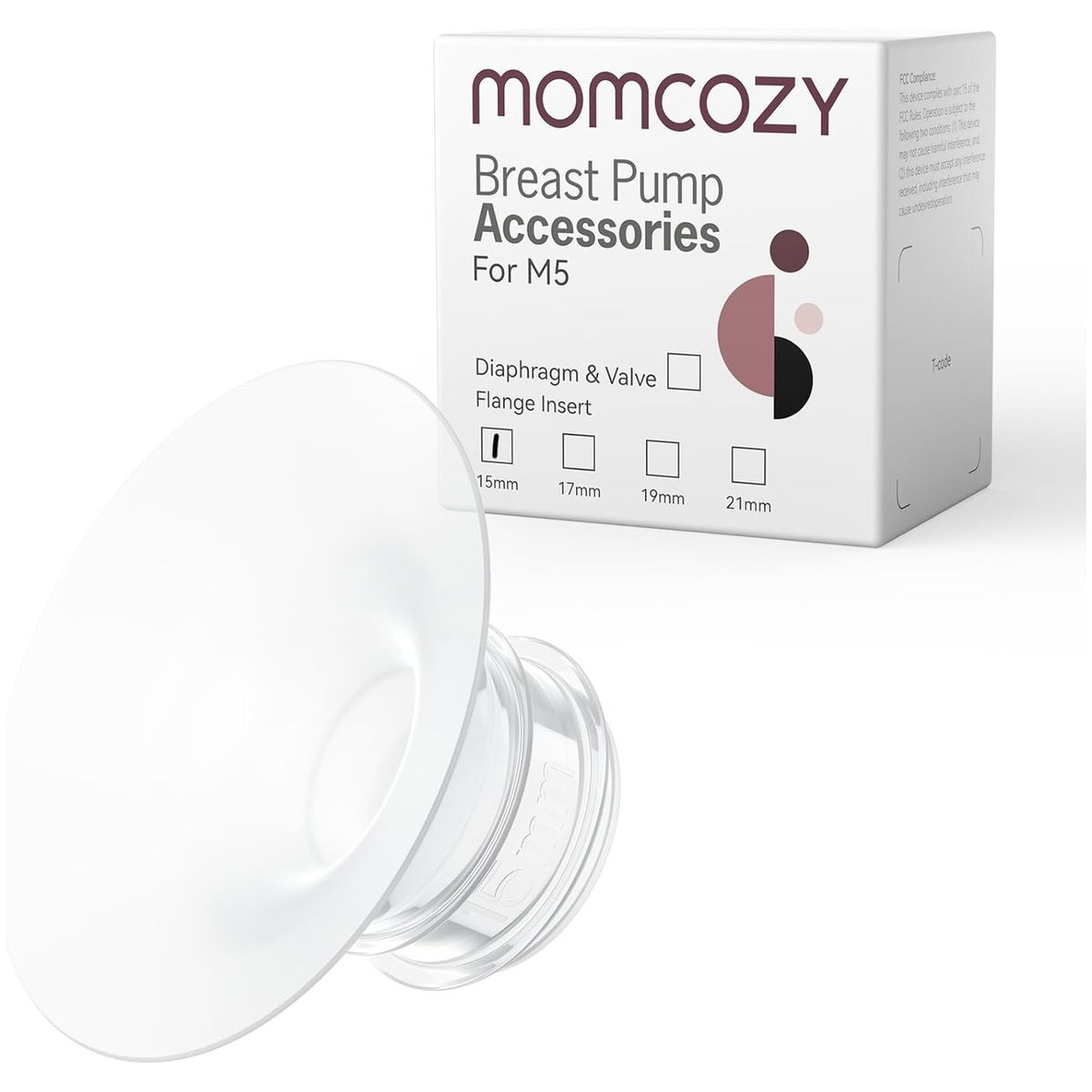 Product Image for Momcozy inserto coppa per tiralatte M5