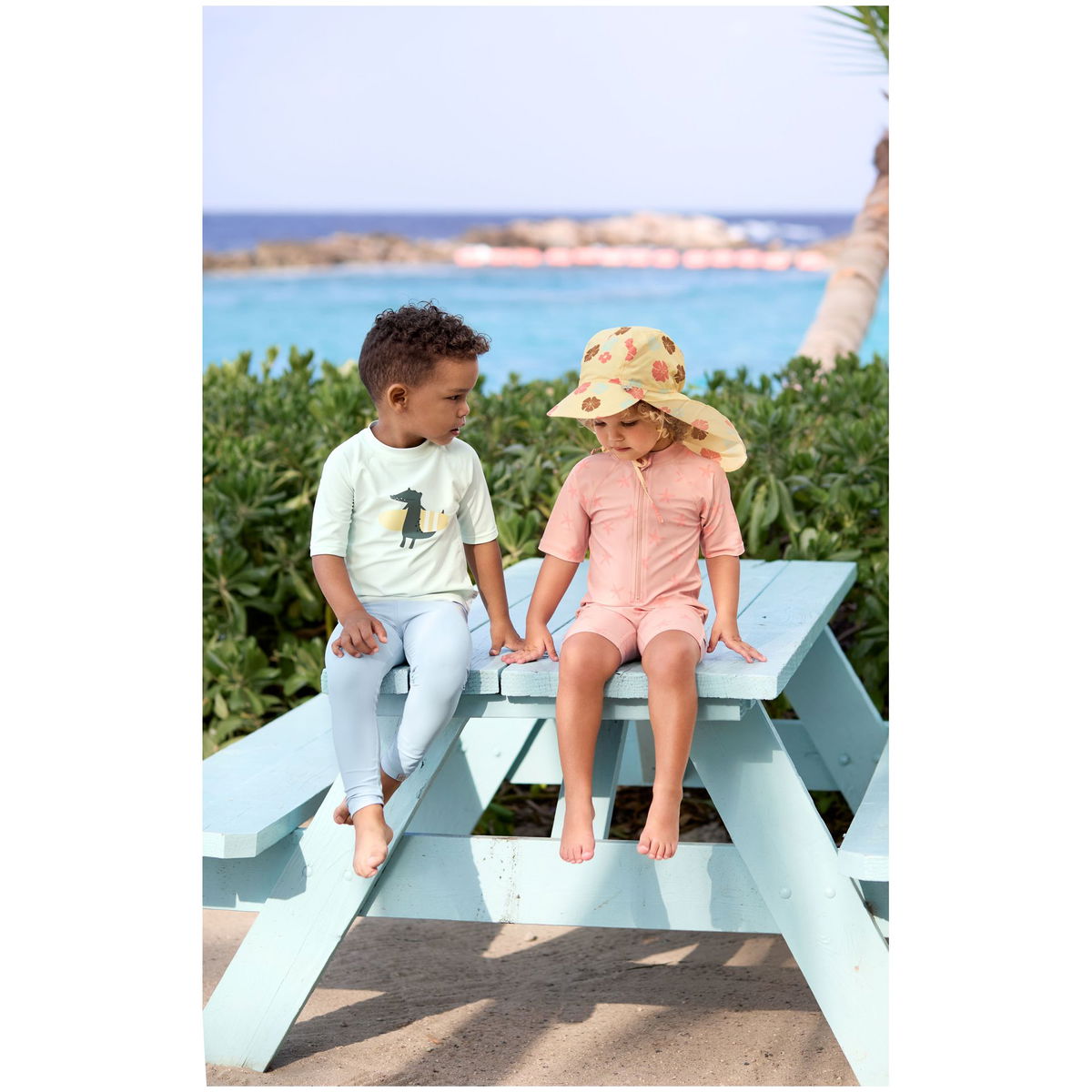 Costume Da Bagno Pannolino Con Protezione UV - Unisex Per Bambini E Ragazzi - Foto 2