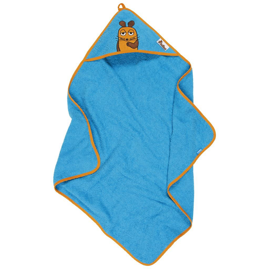 Playshoes Asciugamano Con Cappuccio In Spugna 100x100 Cm – Verde – Morbido E Assorbente Per Neonati E Bambini