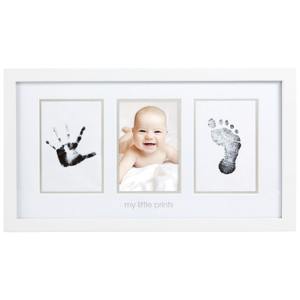 Empreinte de bébé Pearhead et cadre photo