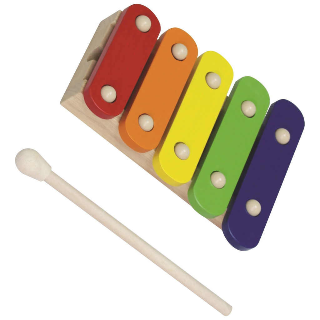 Product Image for Spielba Wooden Xylophone coloured age from 12 M
