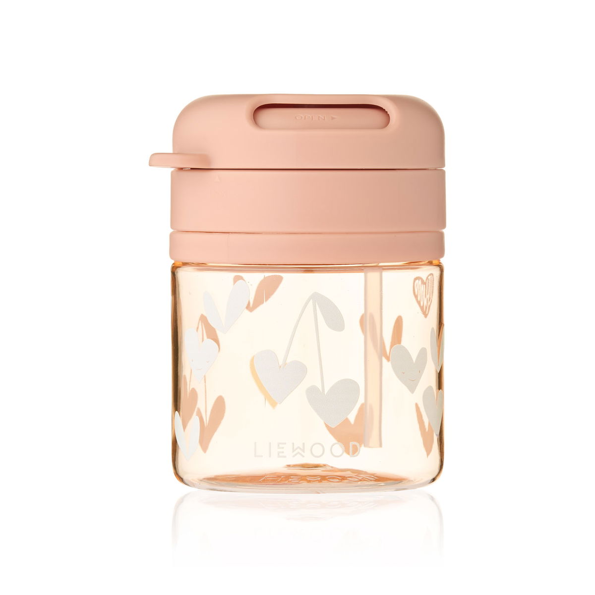 Product Image for LIEWOOD Pavia Tritan straw cup sweethearts pale tuscany Fill quantity 280ml