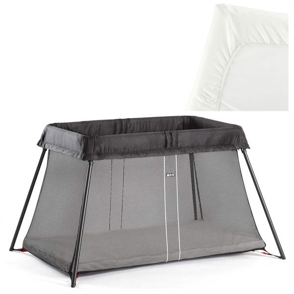 BabyBjörn Reisebett Light Mesh mit Fixleintuch