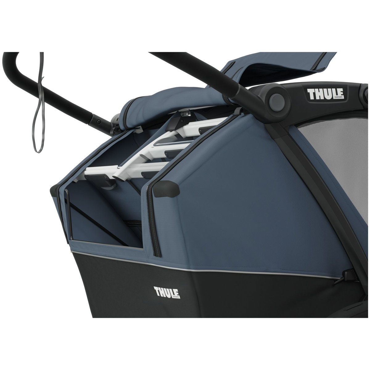 Remorque Vélo Thule Chariot Cab Dark Slate - Multisport, 1-2 Places, Charge Max 45kg - Neuf Avec Accessoires