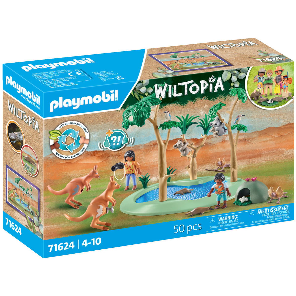 PLAYMOBIL Wiltopia 71624 Discover Australian wildlife 4mybaby