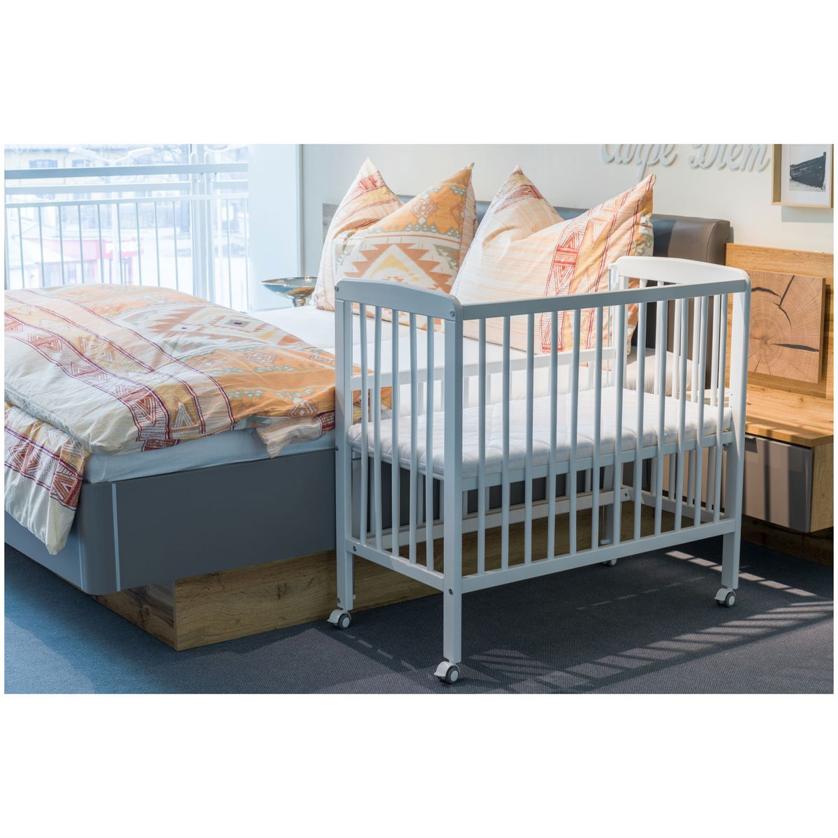 Lettino Per Gemelli Ikea Fillikid Nino Co-sleeper Bianco