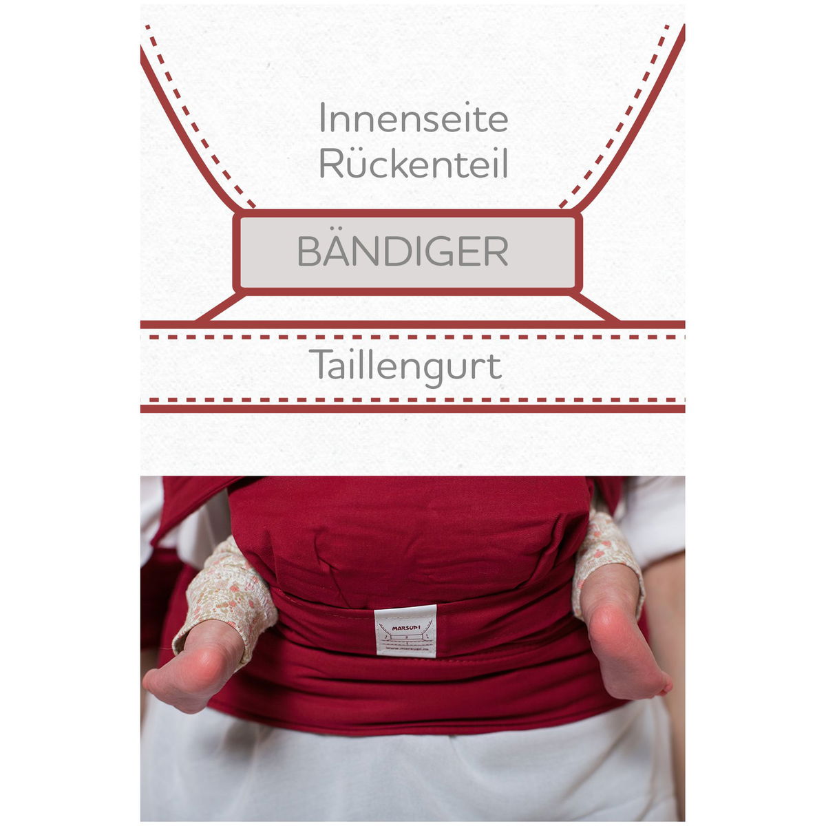 Marsupi Sitzverkleinerer für Babys