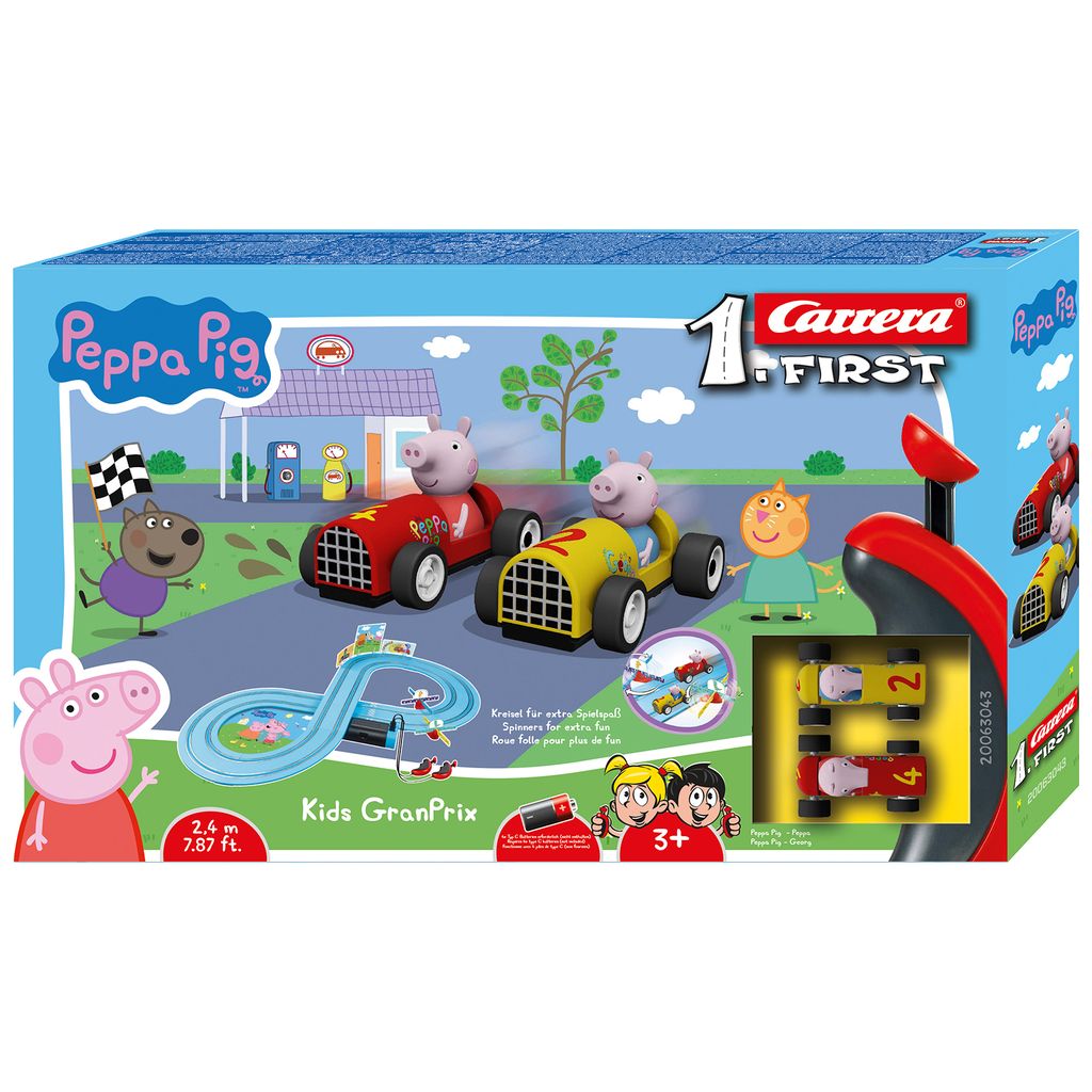 Hape Eisenbahn-Set 'Bahnübergang & Kran' - Holzspielzeug Ab 3 Jahre, Kompatibel