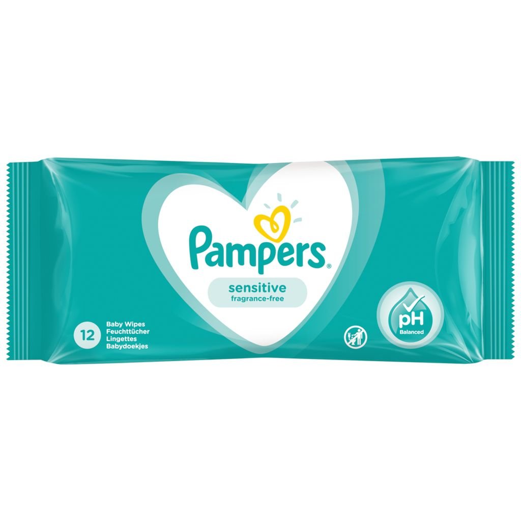 Pampers Moist Wipes Sensitive