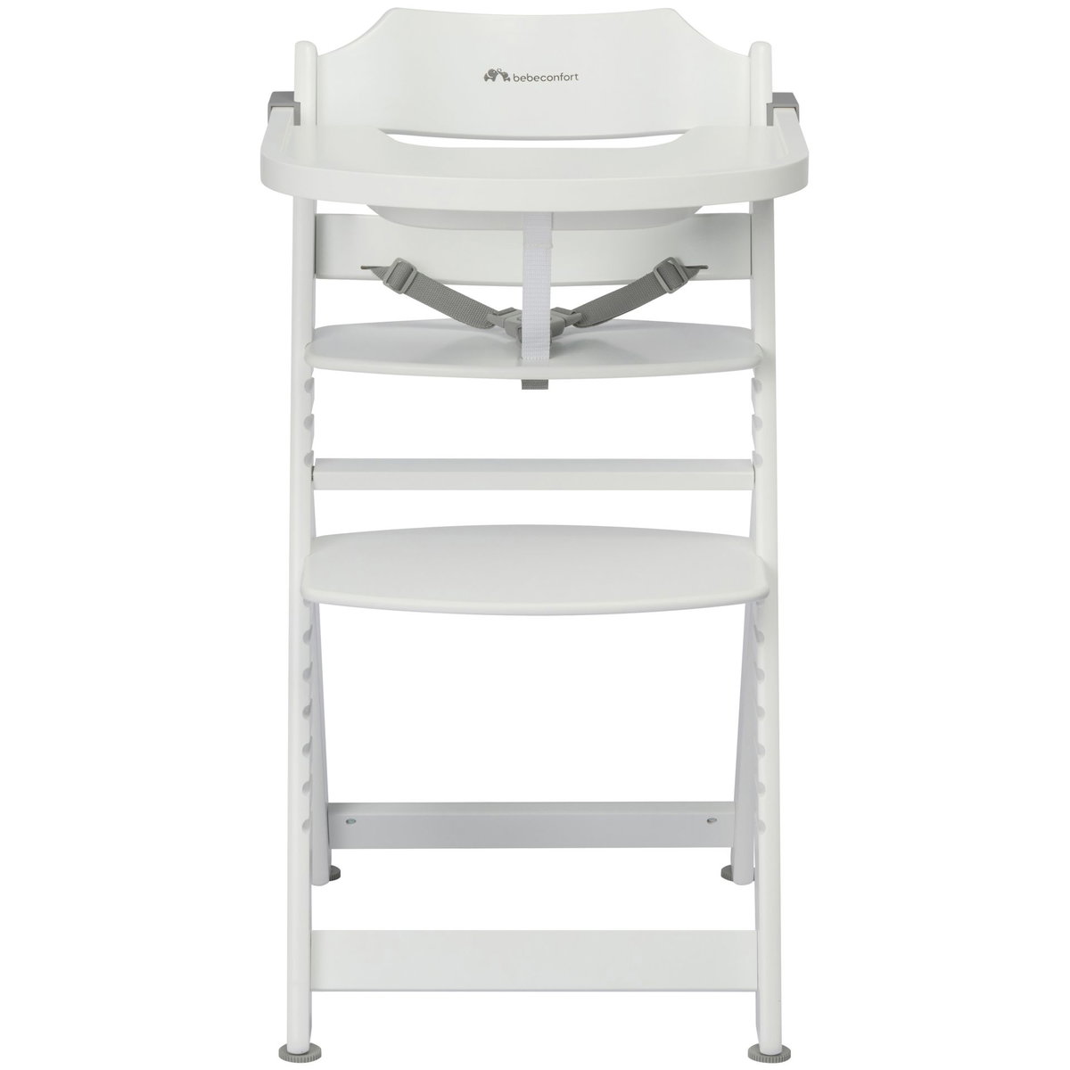 Bebeconfort Timba Chaise Haute Évolutive Bébé 6 Mois-10 Ans Jusqu'à 30kg - Bois Naturel, Plateau Amovible
