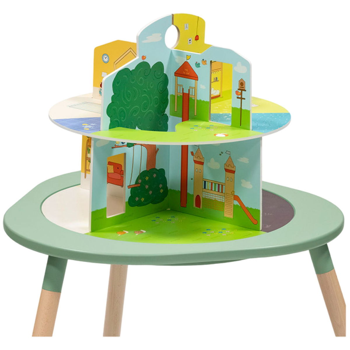 STOKKE MuTable Spielhaus 2-st&ouml;ckig im 4mybaby.ch Online-Shop f&uuml;r Babyartikel