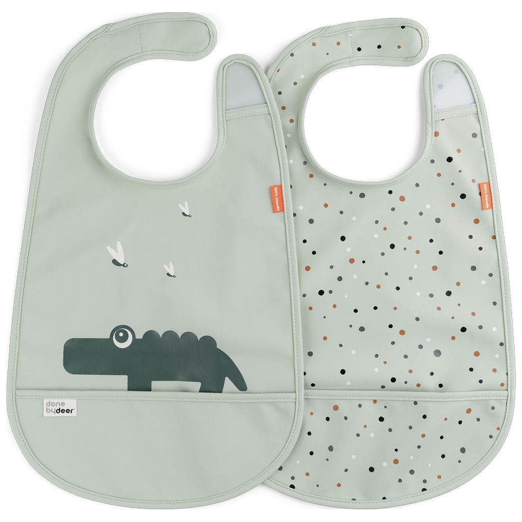 ÜneeQbaby - Bavaglini Impermeabili Per Neonati E - 6
