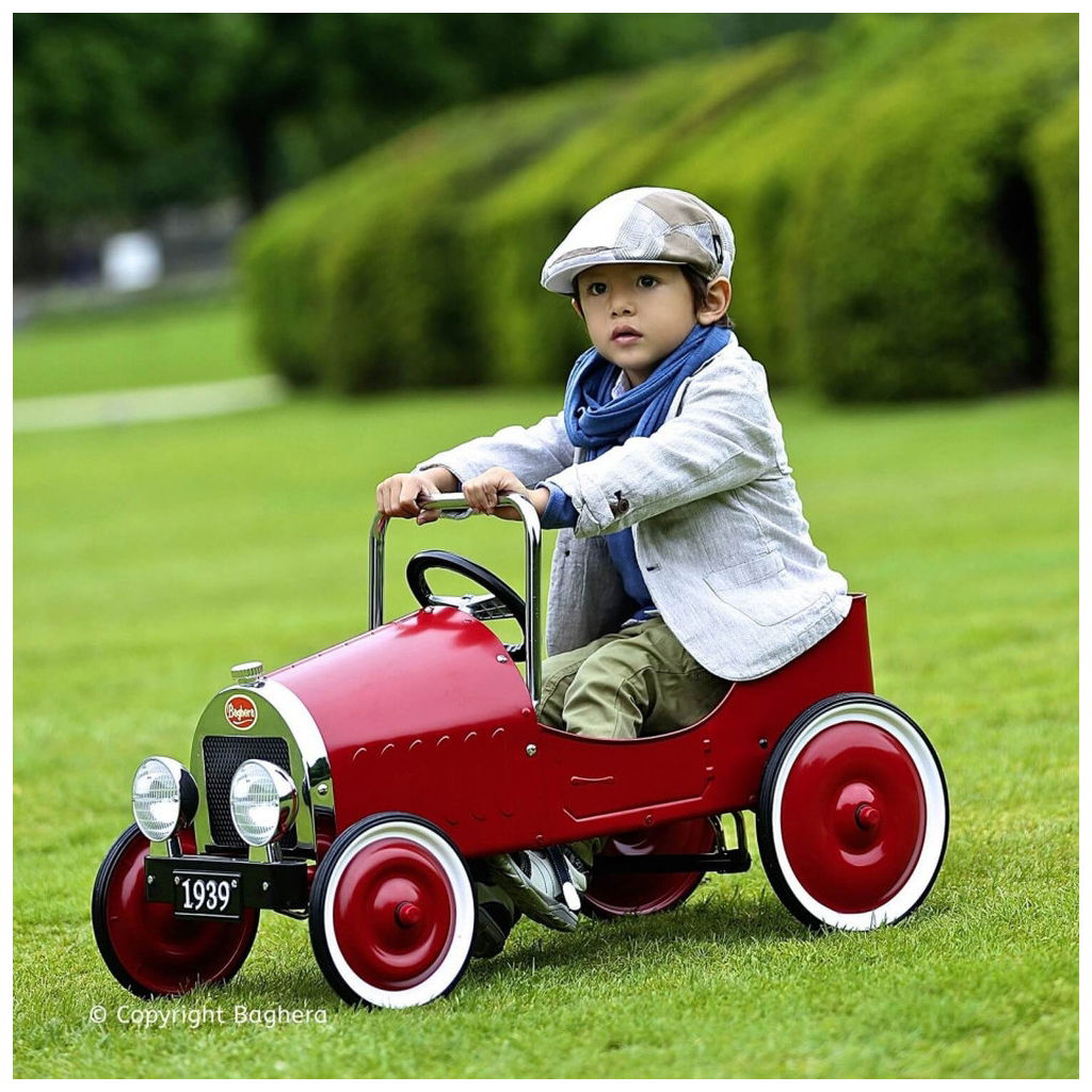 Baghera Pedal Car Classic - Retro Toys for Kids