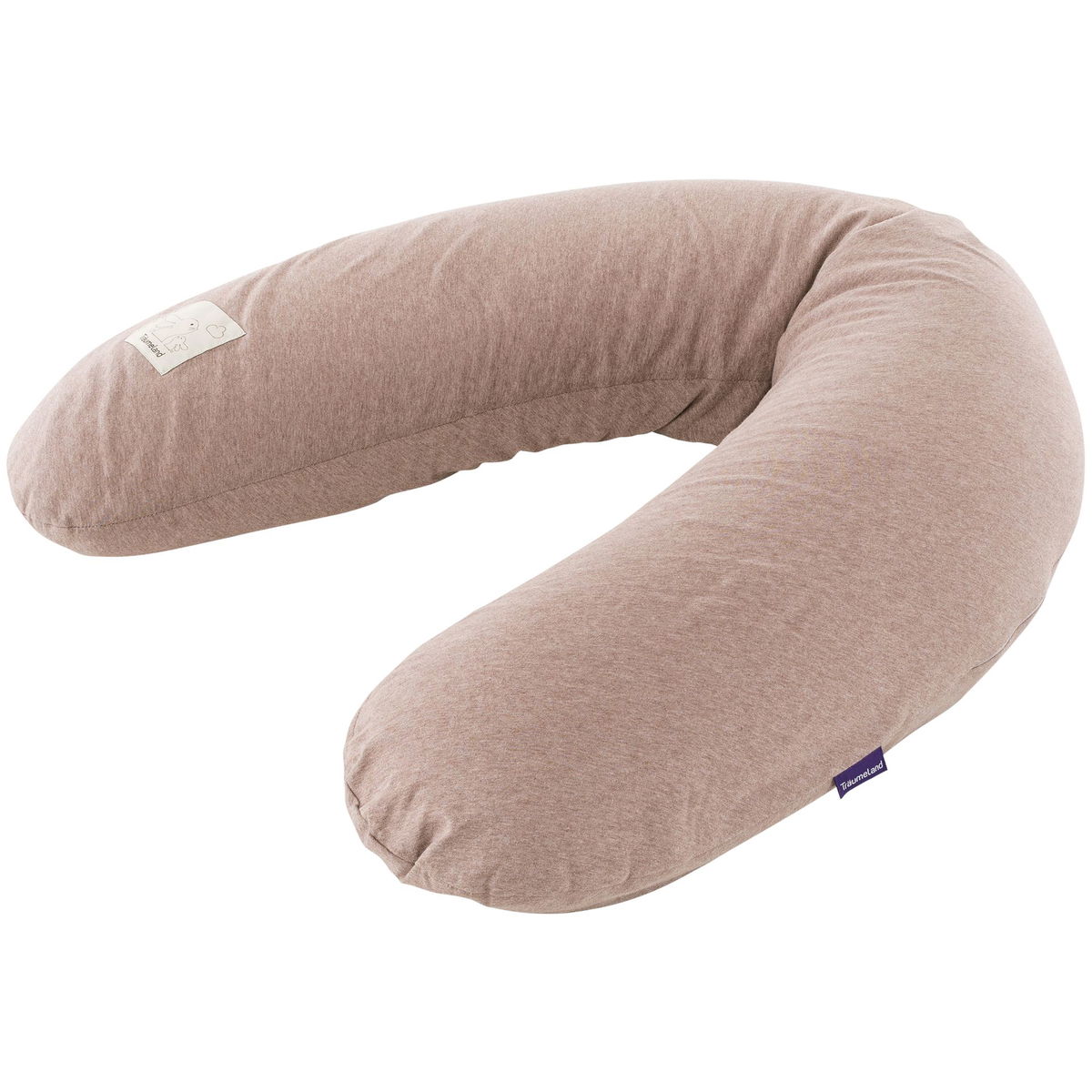 Product Image for Träumeland Housse élastique pour coussin d'allaitement chestnut mottled