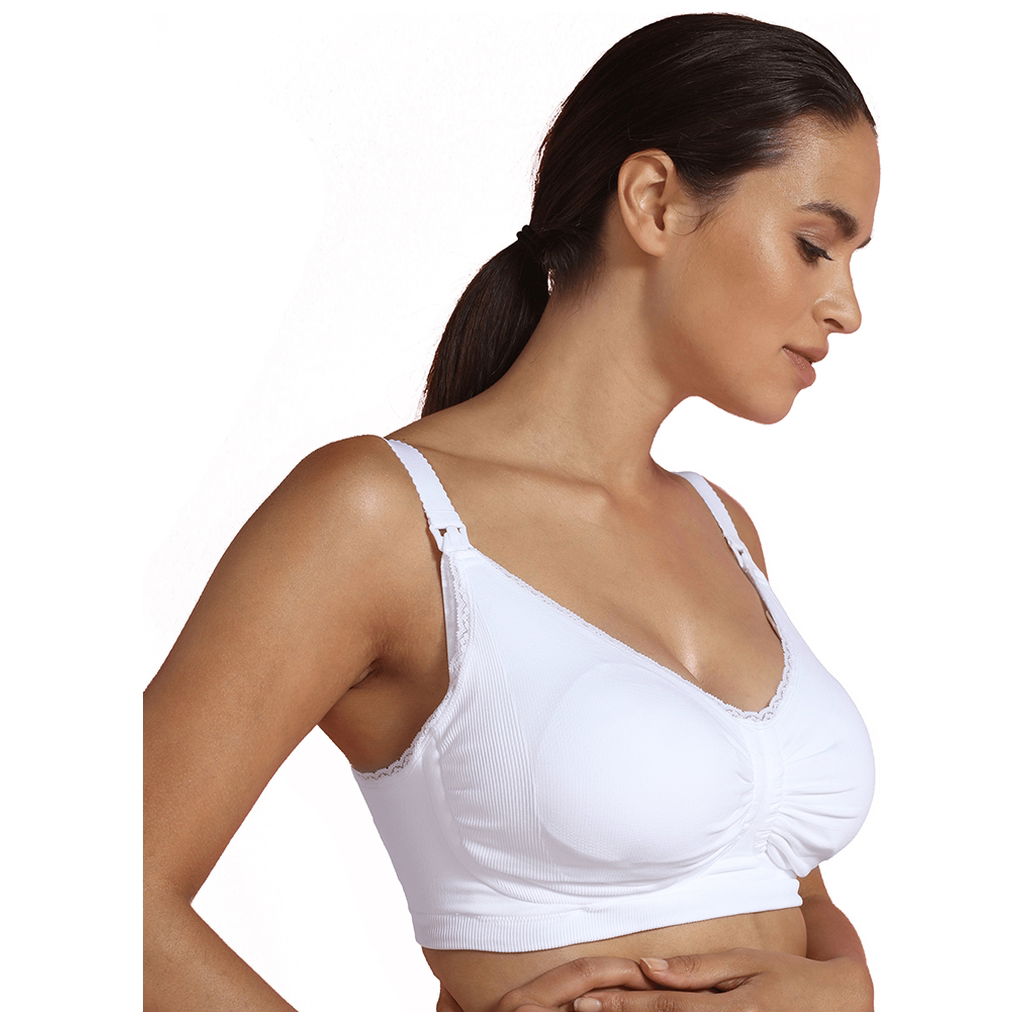Product Image for Reggiseno imbottito Carriwell in gravidanza e allattamento bianco