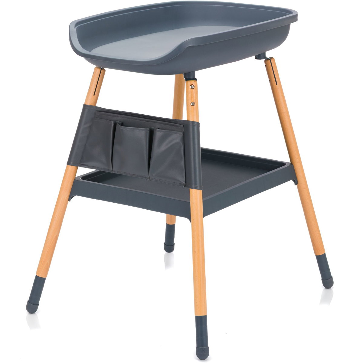Product Image for fillikid Wickelkommode in Holzoptik grau/natur