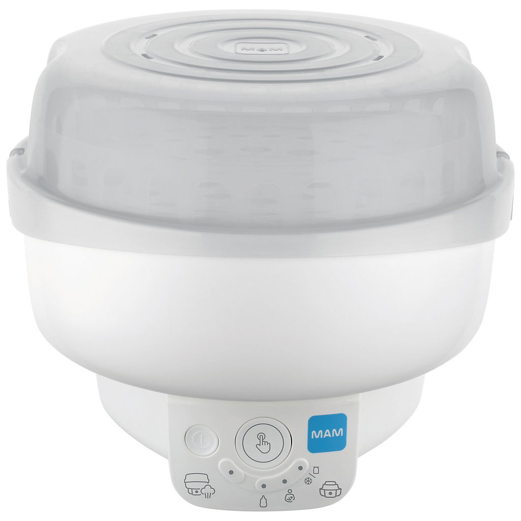 MAM 6in1 Electric Steriliser Effective Baby Bottle Cleaning
