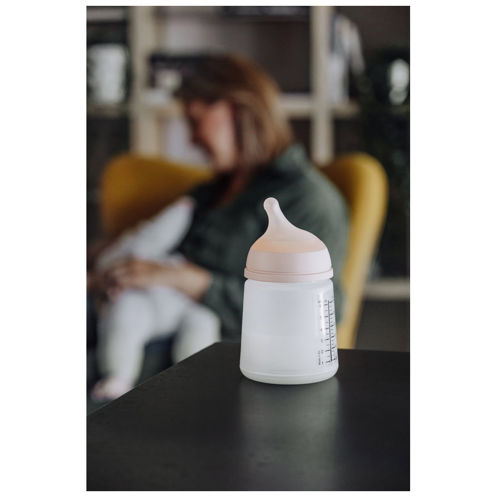 Suavinex Lot De 2 Tétines Biberon Zero-Zero Anticoliques, Flux Dense (L