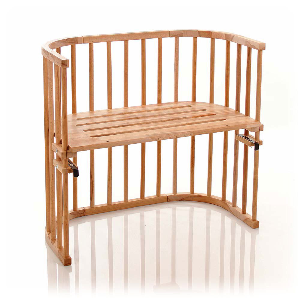 kit di conversione culla babybay, regolabile in continuo, adatto per il letto laterale originale I Dimensioni lettino: 132 cm x 81 cm in legno massello di faggio, natura non trattata kit di conversione culla babybay, regolabile in continuo, adatto per il letto laterale originale I Dimensioni lettino: 132 cm x 81 cm in legno massello di faggio, natura non trattata