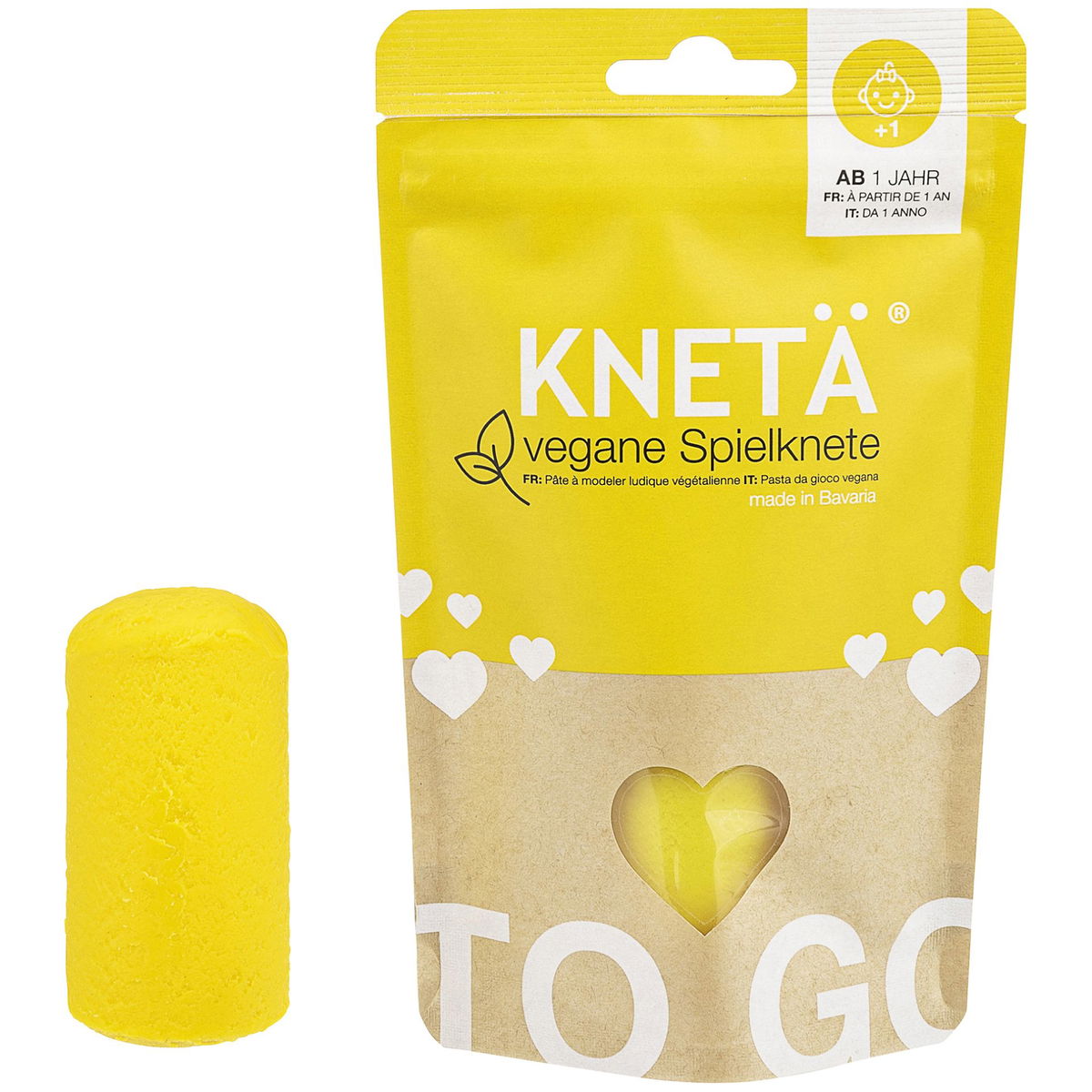 Product Image for KNETÄ Vegan play dough bag yellow