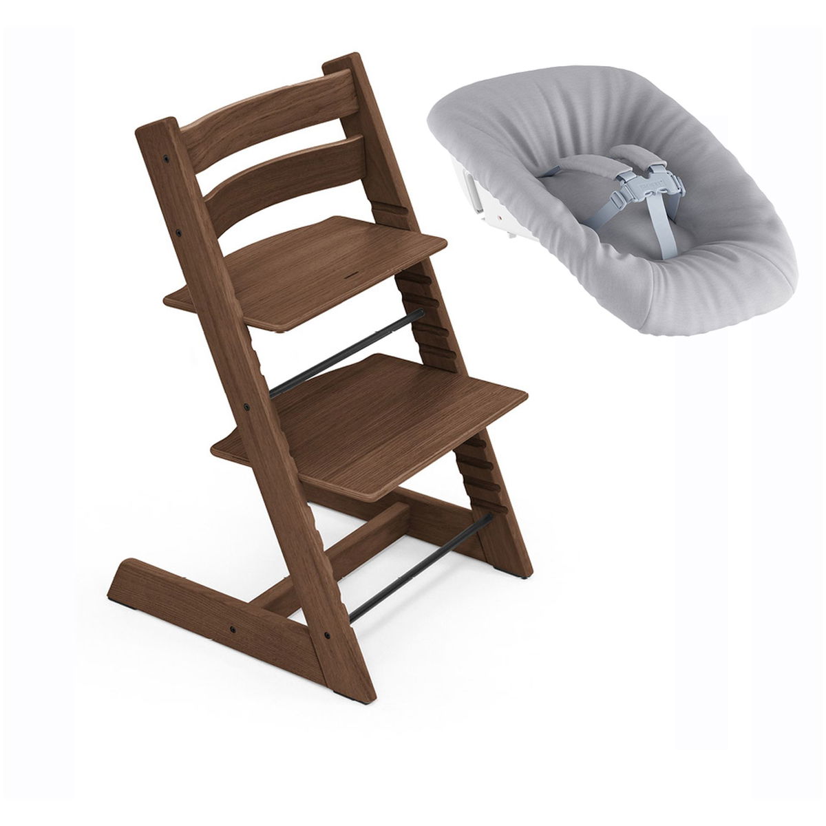Product Image for STOKKE Tripp Trapp Oak Hochstuhl inkl. Newborn Set warm brown Holz