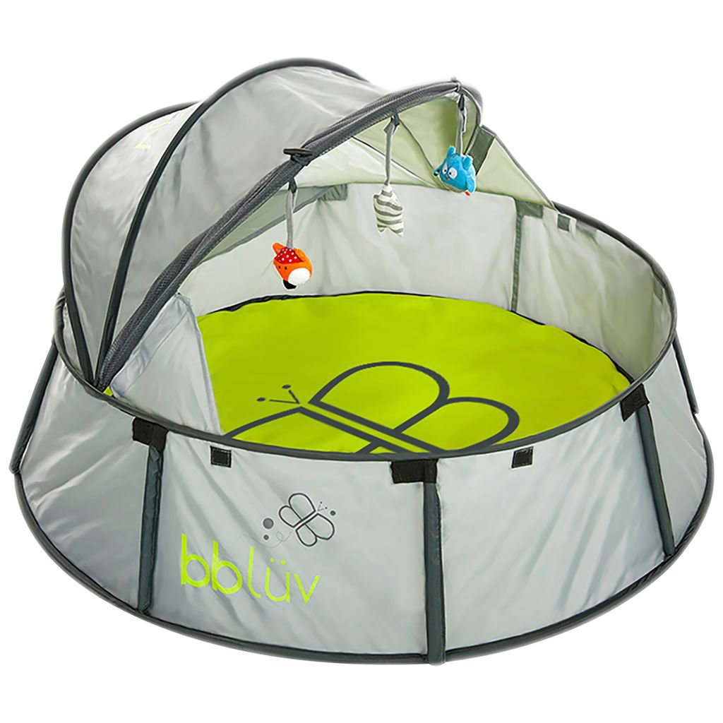 Bblüv Mini Tenda Pop-Up Per Bambino Con Protezione UV50+ E Zanzariera – Ideale Per Spiaggia, Giardino E Parco, Inclusi Tappetino E Giochi