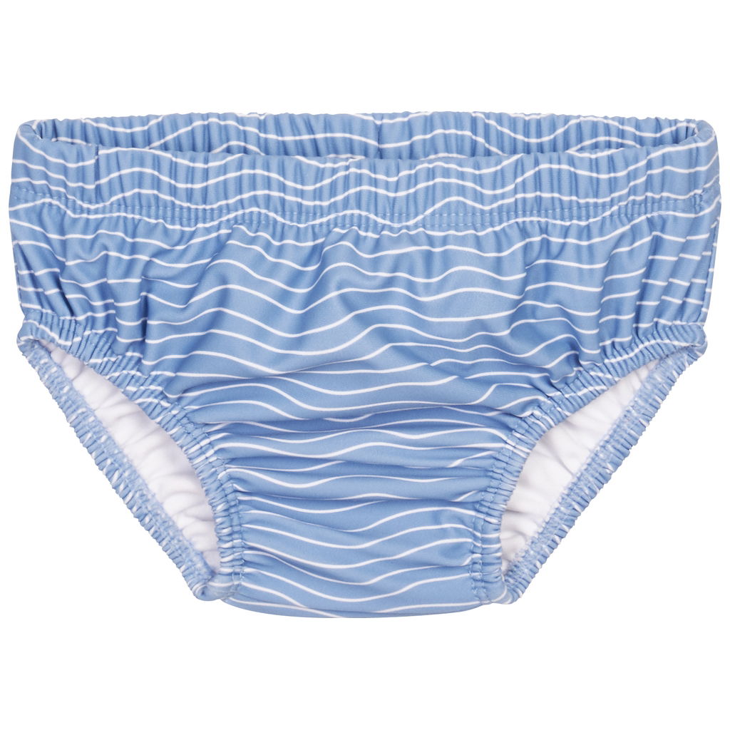 Couche Culotte De Bain Playshoes Anti-UV Flamingo à Boutons - Turquoise, Taille 62 Pour Bébé Fille