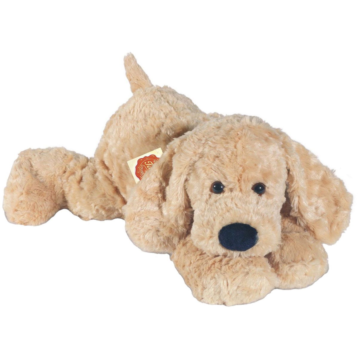 Vintage Hermann Teddy 30 cm Grand ours en peluche assis super doux et crémeux, avec noeud à motif ours, peluche - France Vintage Hermann Teddy 30 cm Grand ours en peluche assis super doux et crémeux, avec noeud à motif ours, peluche - France