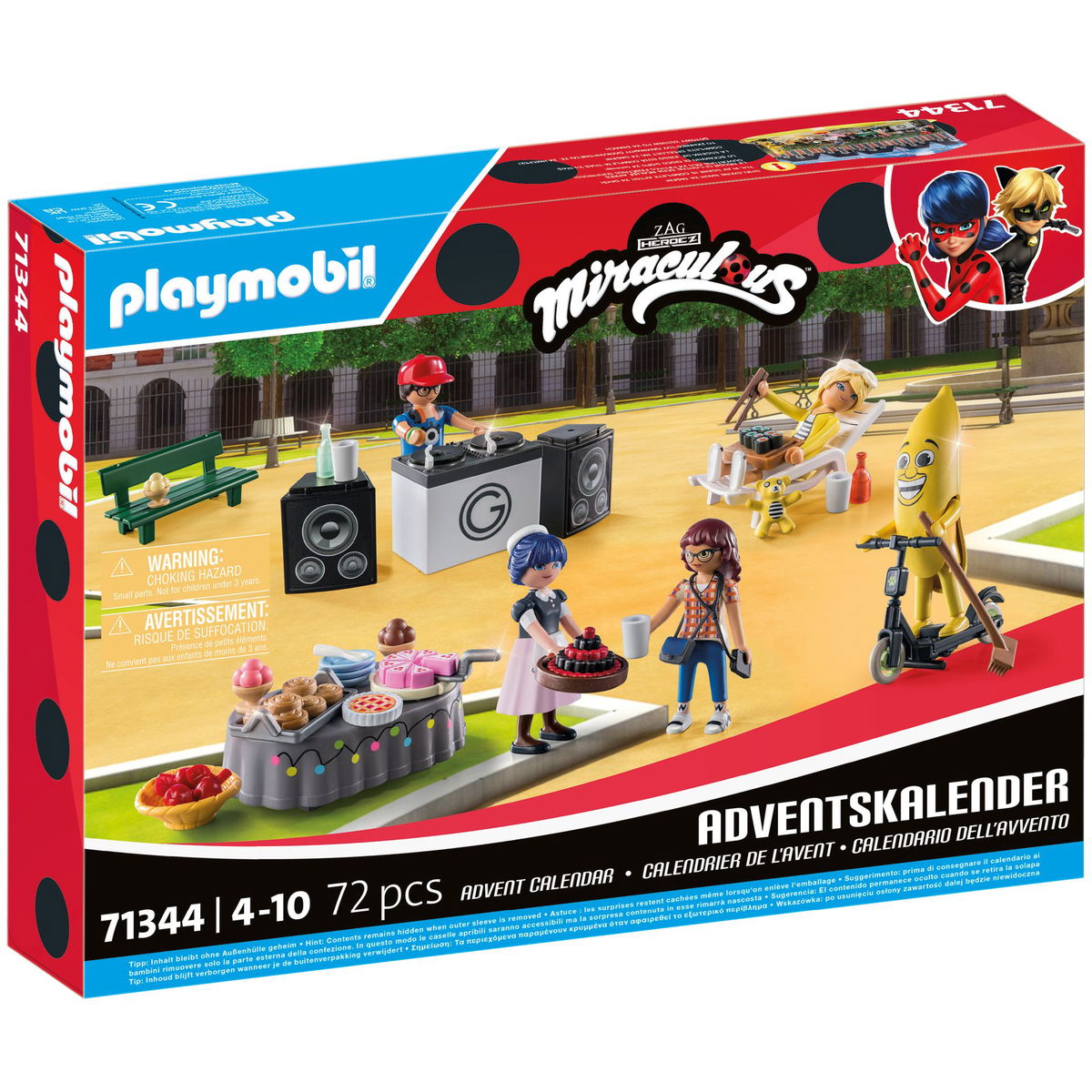 PLAYMOBIL Miraculous Advent Calendar Picnic in Paris - Buy