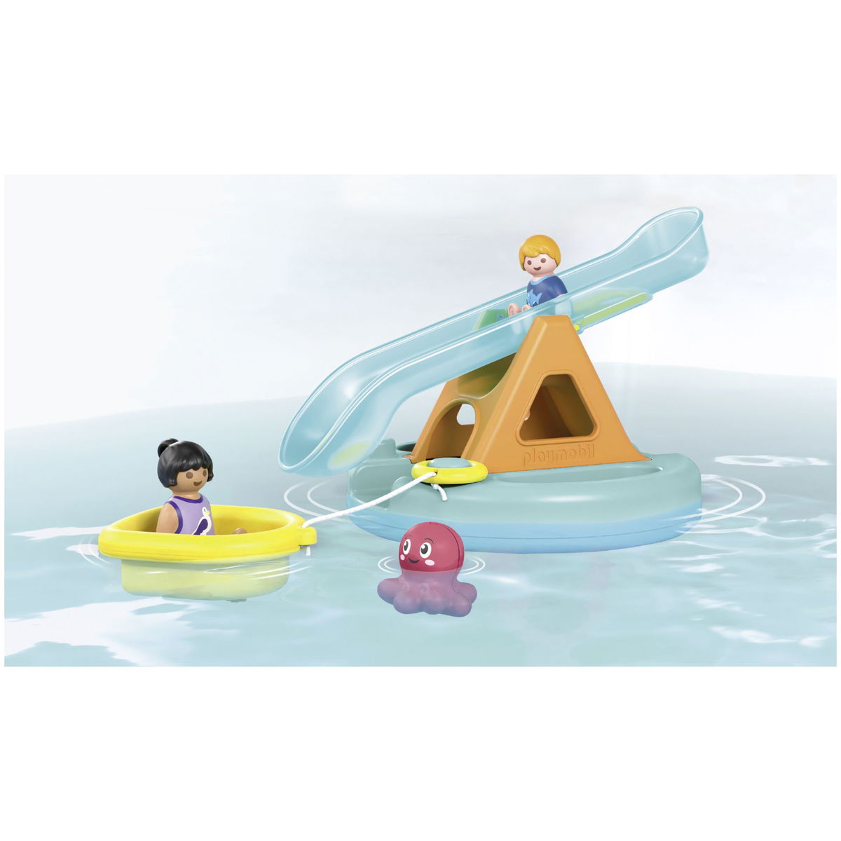 Fun in the water: PLAYMOBIL JUNIOR AQUA 71687 Bathing island with