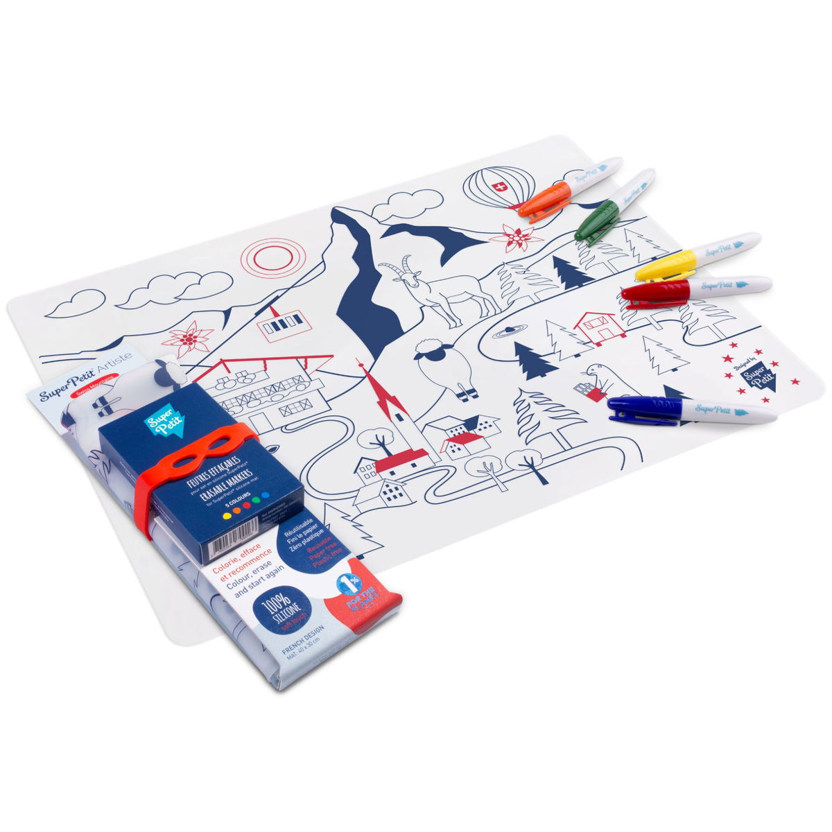 Product Image for SuperPetit Tabletset Modell Swiss Mountains