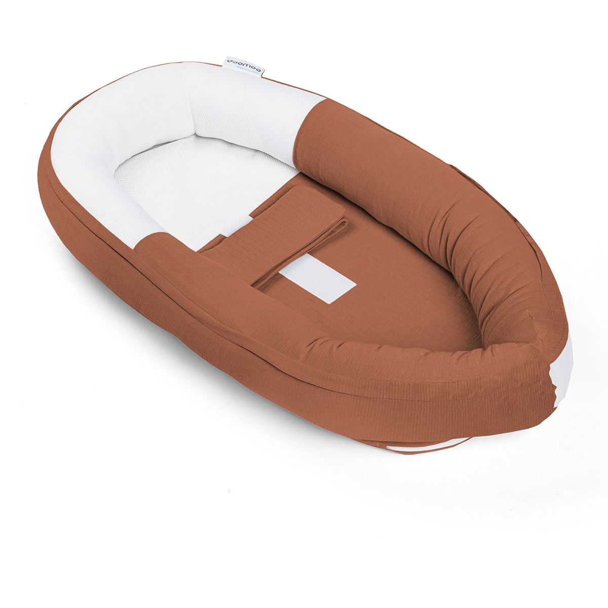 Product Image for doomoo Baby Nest Cocoon Jersey teracotta