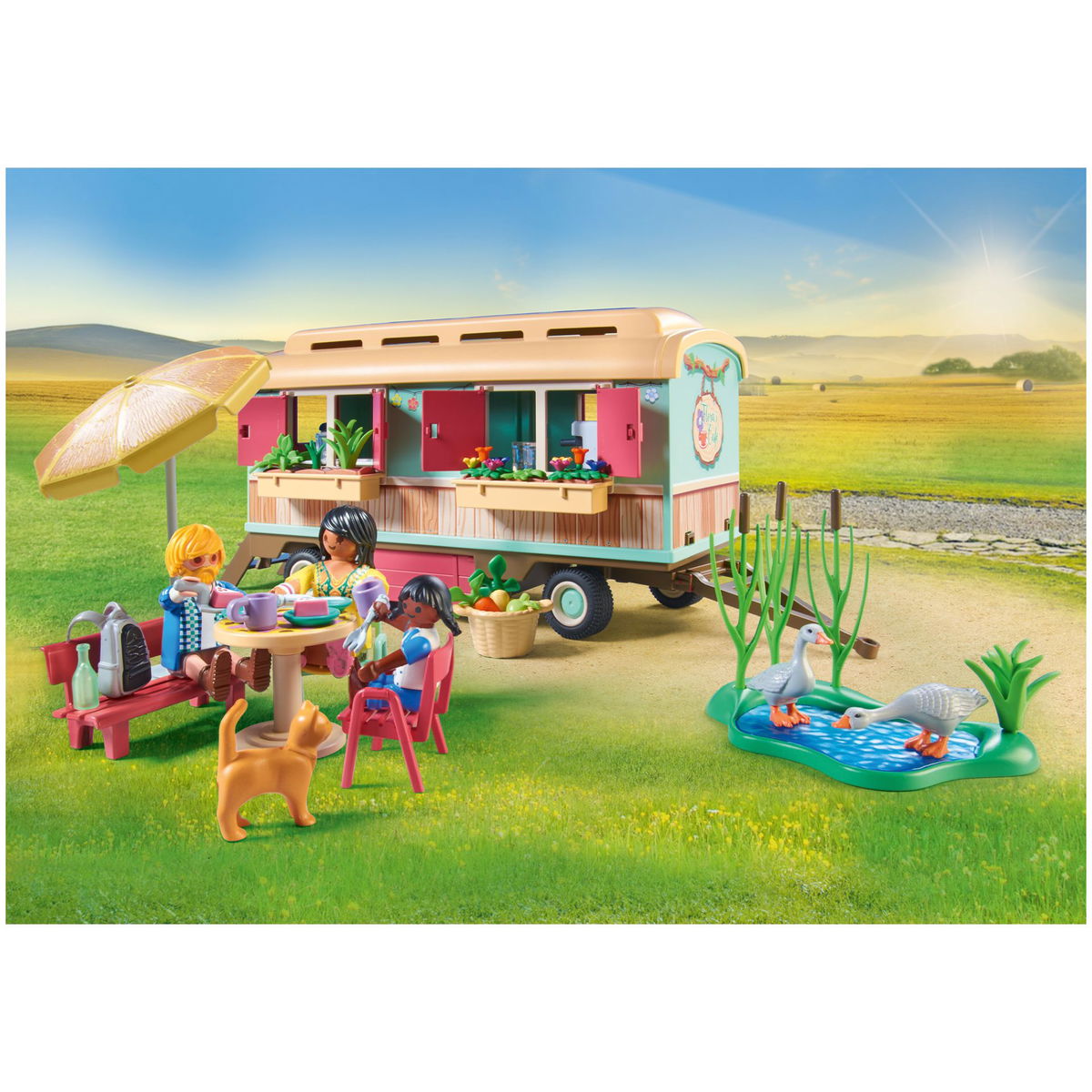 PLAYMOBIL Cosy Trailer Cafe – Buy at 4mybaby Now