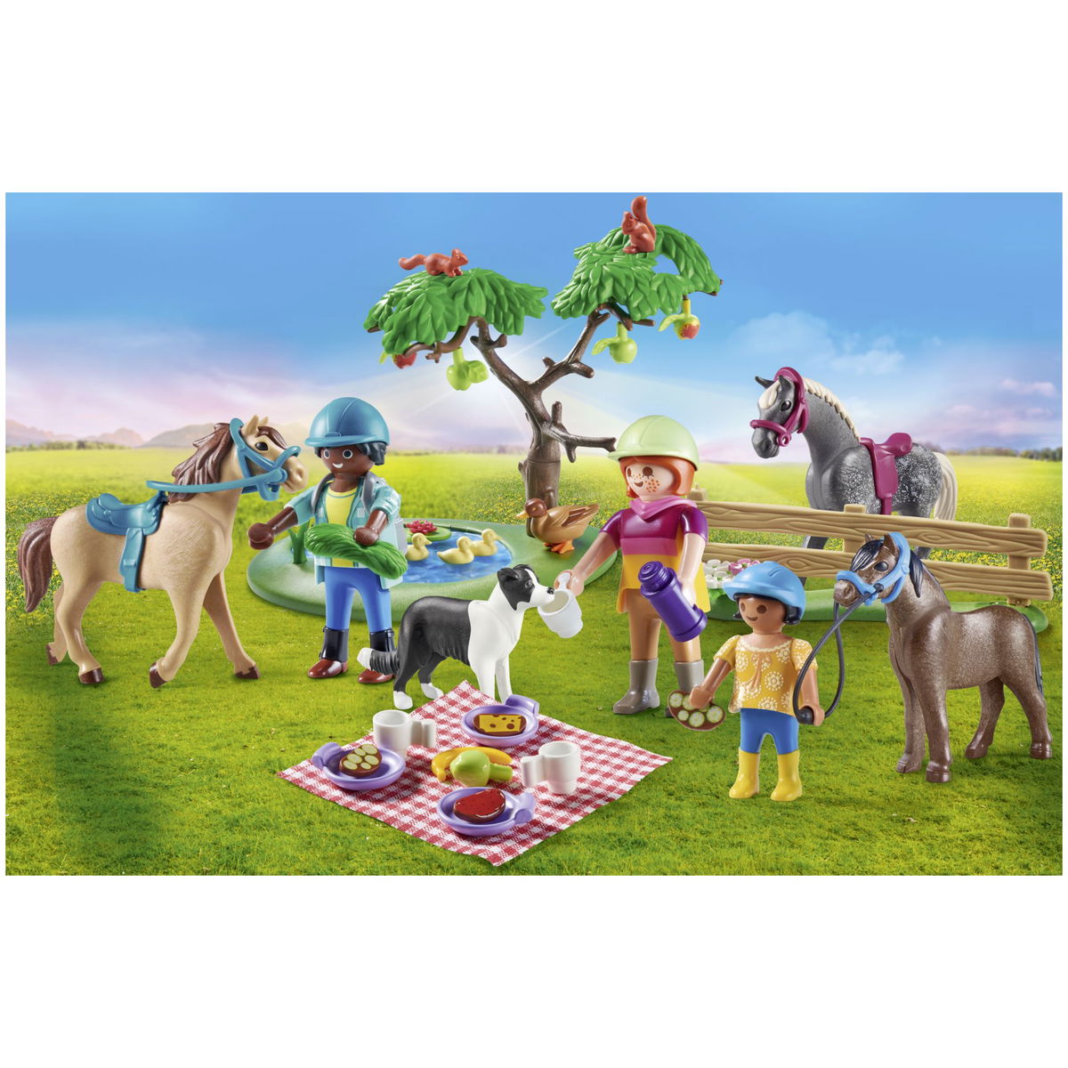 PLAYMOBIL Country 71239 Picnic Outing with Horses A Fun Adventure