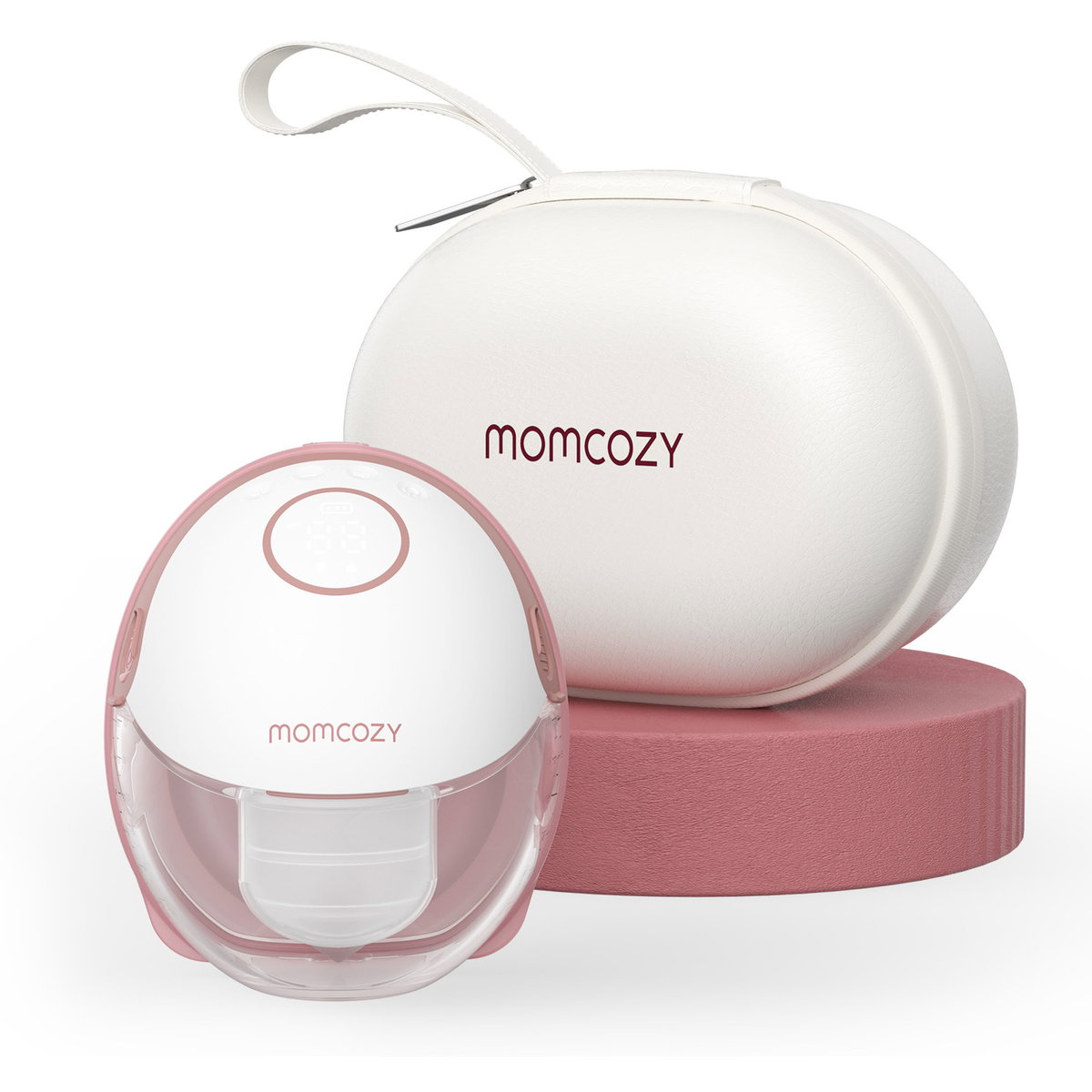 Product Image for Momcozy M6 Einzel Milchpumpe rot Modell Einzeln