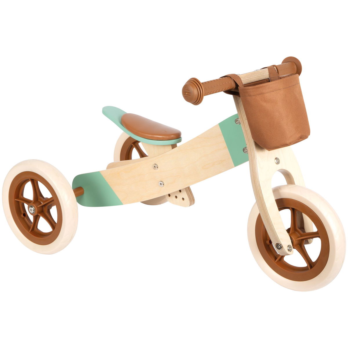 Product Image for small foot Laufrad und -dreirad Maxi karamellbraun Alter ab 12 M