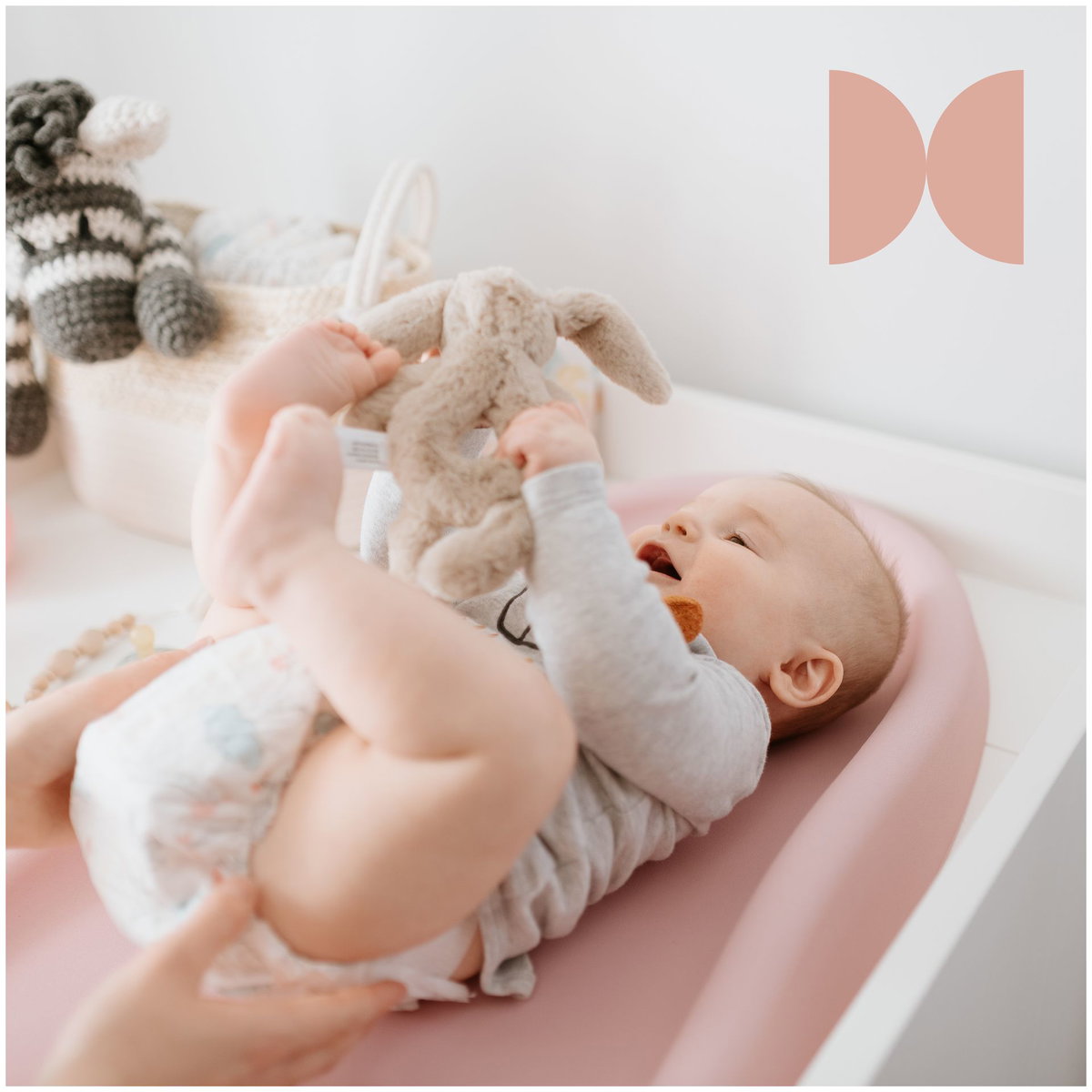 Poubelle à Couches Angelcare® XL Dress Up avec recharge octogonale