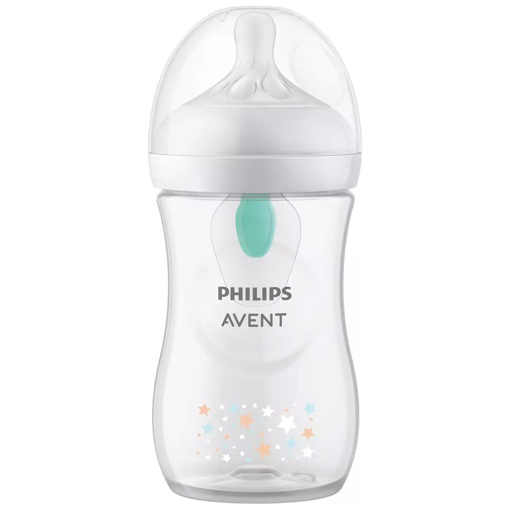 Philips Avent Natural Response Babyflasche mit Airfree Ventil Motiv
