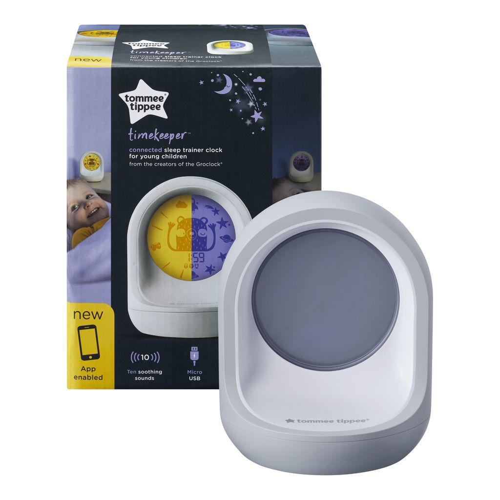 Tommee Tippee Groclock - Réveil Et Veilleuse Pour Enfants Avec Couleurs Et Images