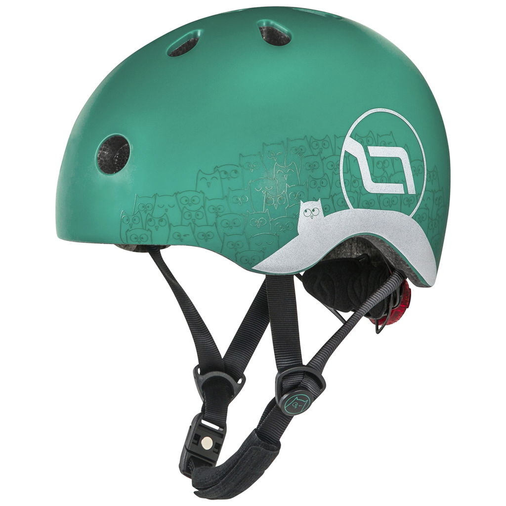 Casco Globber Per Bambini - Taglia XXS/XS Con Luci LED, Verde Pastello - Foto 7